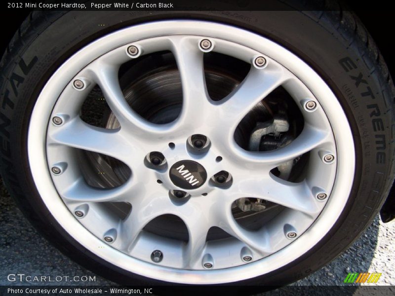 Pepper White / Carbon Black 2012 Mini Cooper Hardtop