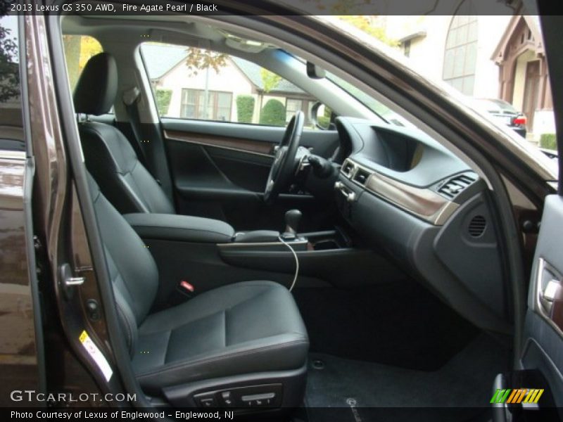 Fire Agate Pearl / Black 2013 Lexus GS 350 AWD