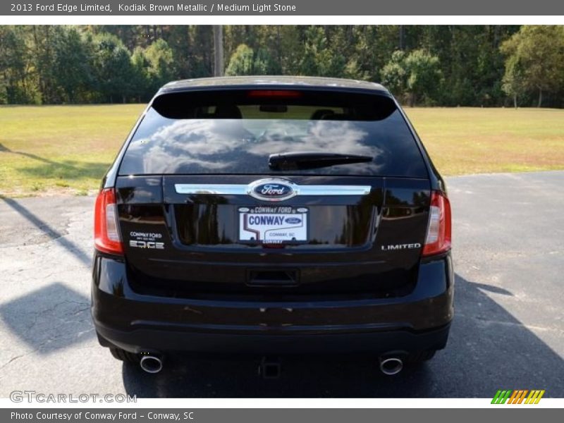 Kodiak Brown Metallic / Medium Light Stone 2013 Ford Edge Limited