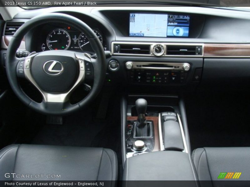 Fire Agate Pearl / Black 2013 Lexus GS 350 AWD