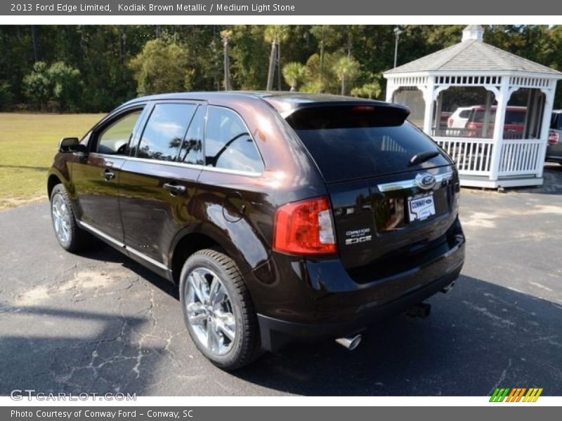 Kodiak Brown Metallic / Medium Light Stone 2013 Ford Edge Limited