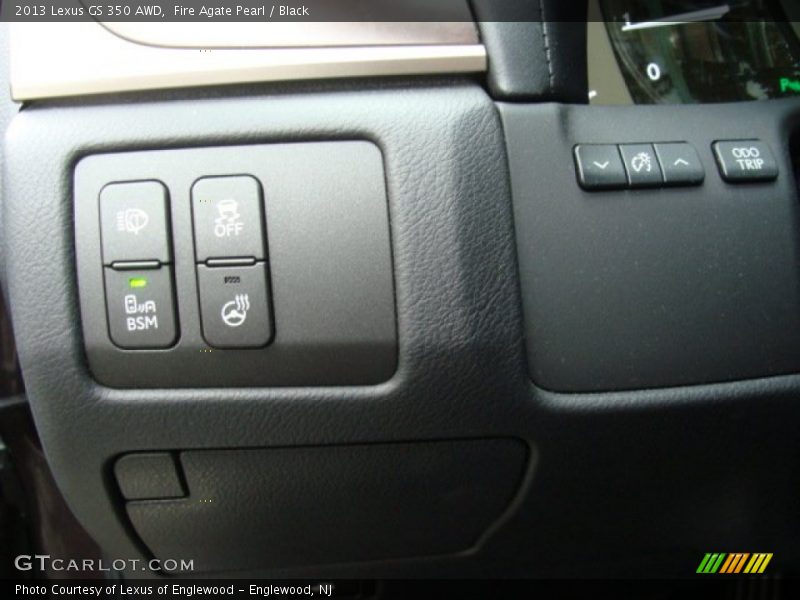 Fire Agate Pearl / Black 2013 Lexus GS 350 AWD
