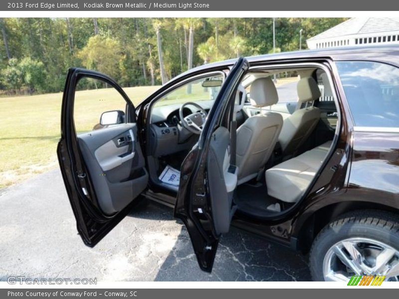 Kodiak Brown Metallic / Medium Light Stone 2013 Ford Edge Limited