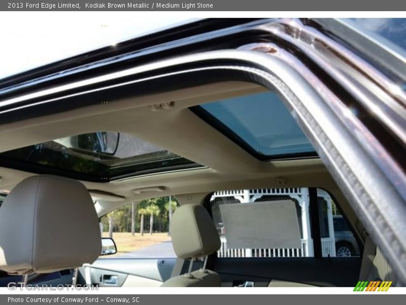 Kodiak Brown Metallic / Medium Light Stone 2013 Ford Edge Limited