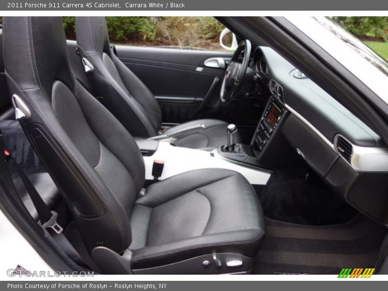Front Seat of 2011 911 Carrera 4S Cabriolet