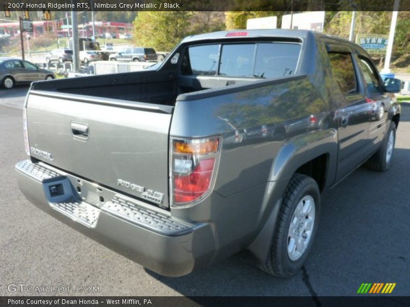 Nimbus Grey Metallic / Black 2007 Honda Ridgeline RTS