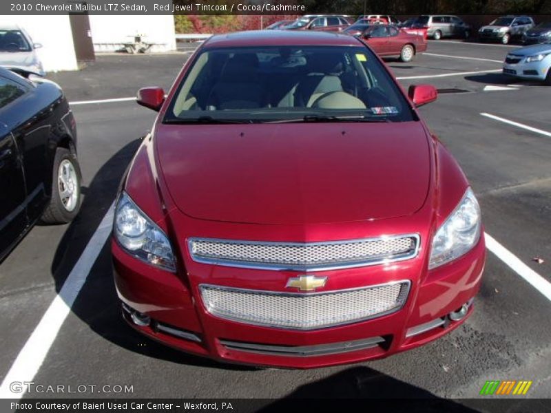 Red Jewel Tintcoat / Cocoa/Cashmere 2010 Chevrolet Malibu LTZ Sedan