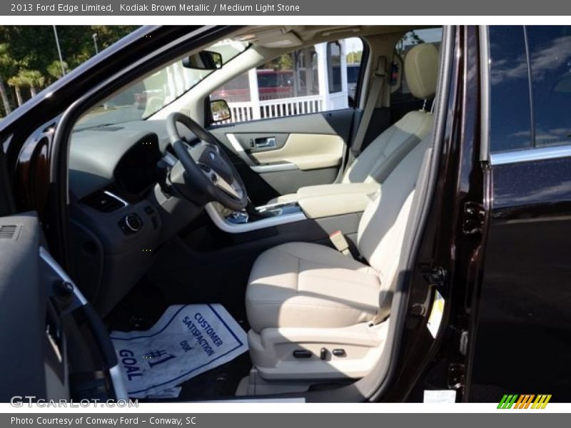 Kodiak Brown Metallic / Medium Light Stone 2013 Ford Edge Limited