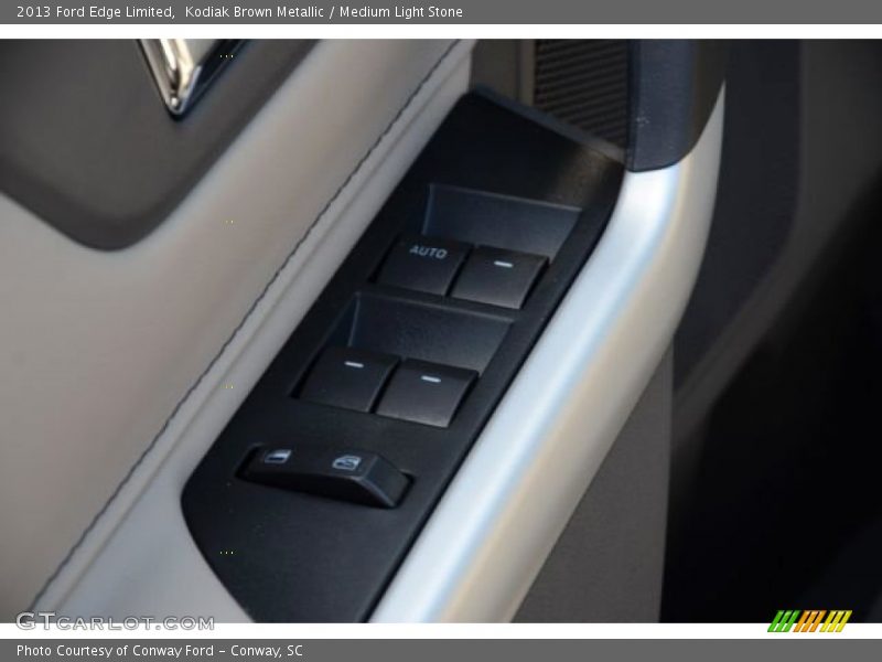 Kodiak Brown Metallic / Medium Light Stone 2013 Ford Edge Limited