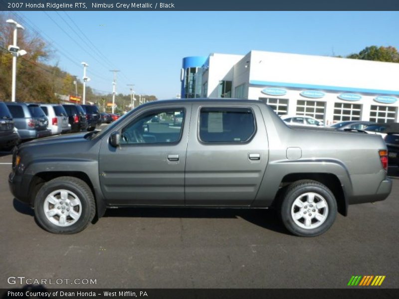 Nimbus Grey Metallic / Black 2007 Honda Ridgeline RTS