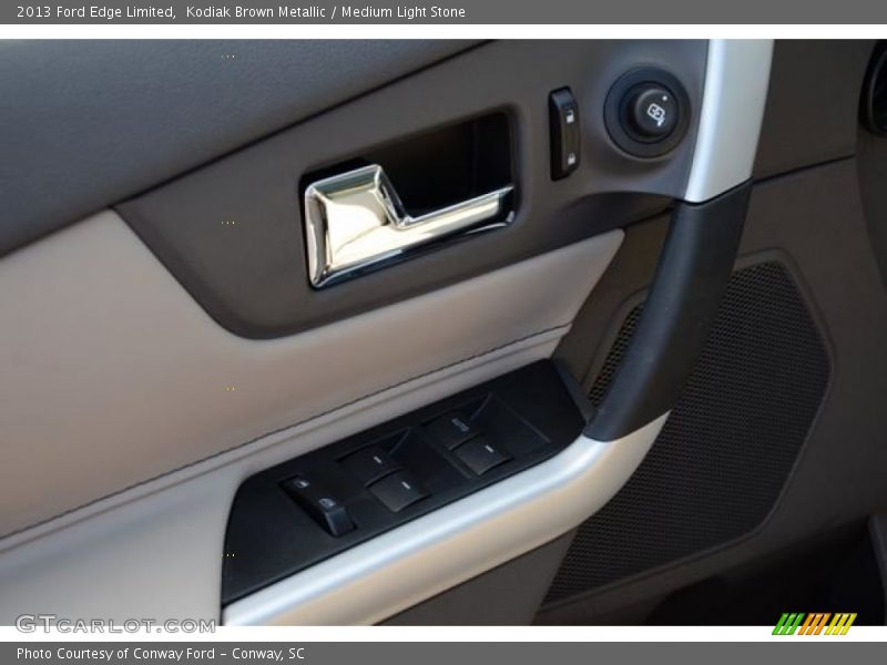Kodiak Brown Metallic / Medium Light Stone 2013 Ford Edge Limited