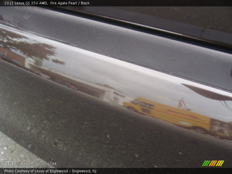 Fire Agate Pearl / Black 2013 Lexus GS 350 AWD