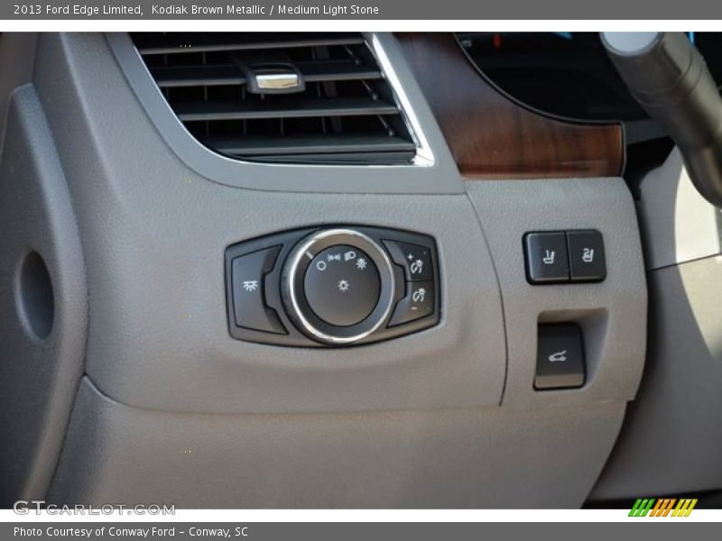 Kodiak Brown Metallic / Medium Light Stone 2013 Ford Edge Limited