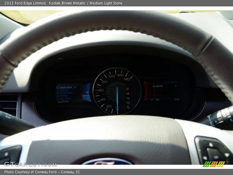 Kodiak Brown Metallic / Medium Light Stone 2013 Ford Edge Limited