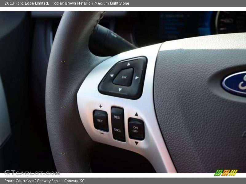 Kodiak Brown Metallic / Medium Light Stone 2013 Ford Edge Limited