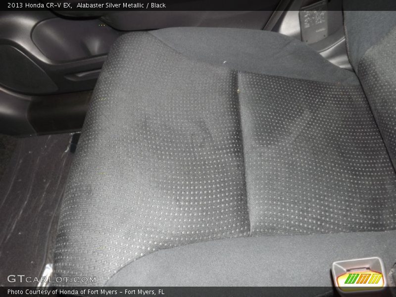 Alabaster Silver Metallic / Black 2013 Honda CR-V EX