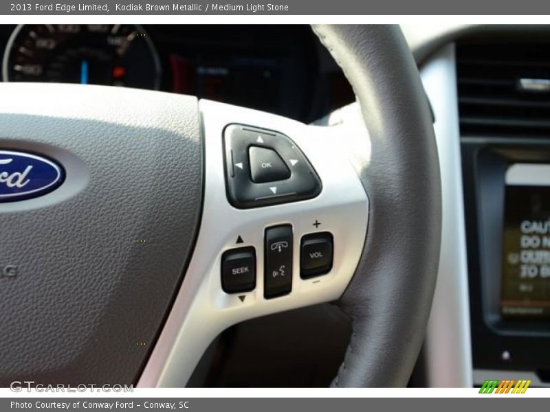 Kodiak Brown Metallic / Medium Light Stone 2013 Ford Edge Limited