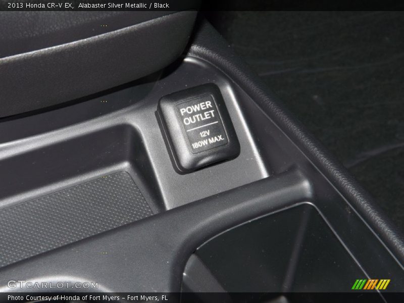 Alabaster Silver Metallic / Black 2013 Honda CR-V EX