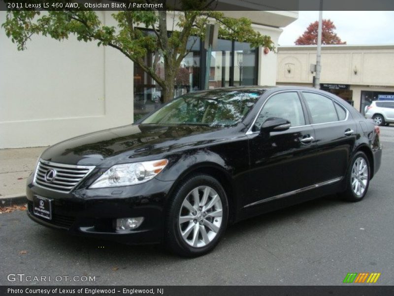 Obsidian Black / Parchment 2011 Lexus LS 460 AWD