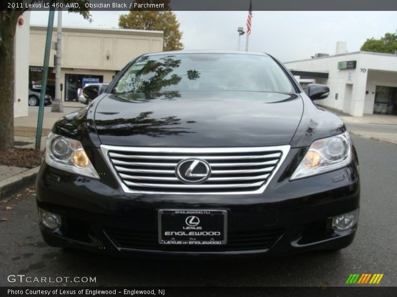 Obsidian Black / Parchment 2011 Lexus LS 460 AWD
