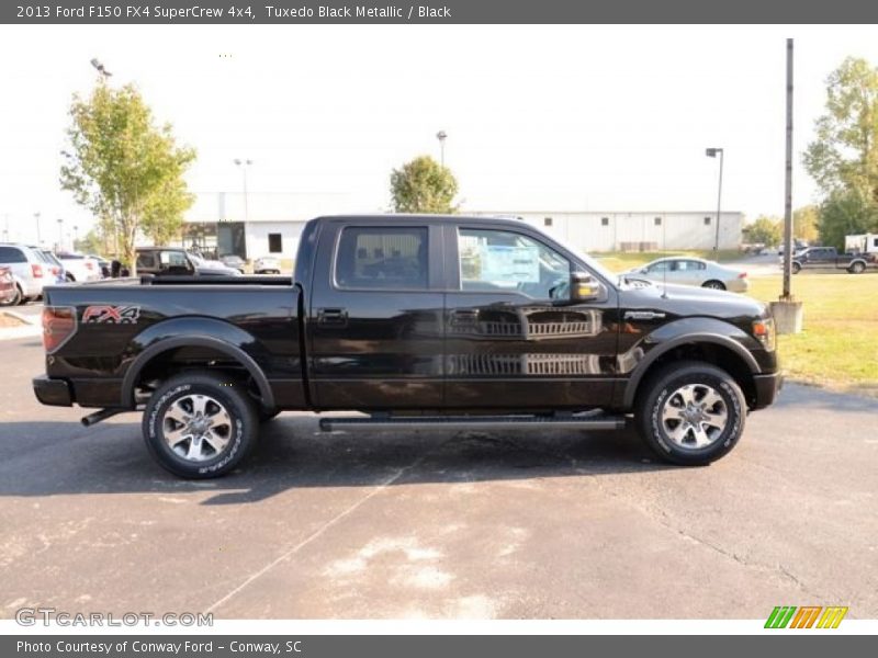 Tuxedo Black Metallic / Black 2013 Ford F150 FX4 SuperCrew 4x4