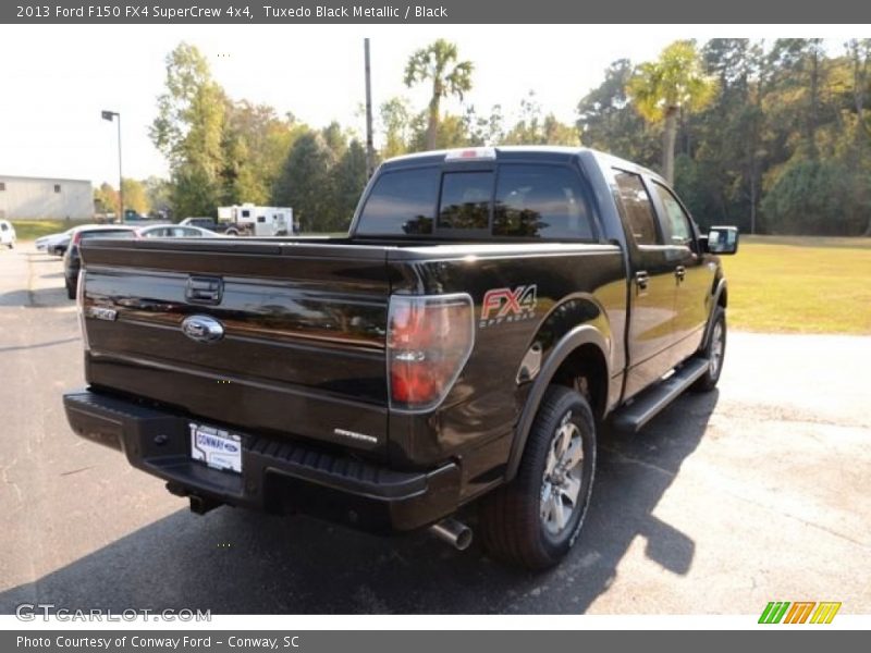 Tuxedo Black Metallic / Black 2013 Ford F150 FX4 SuperCrew 4x4
