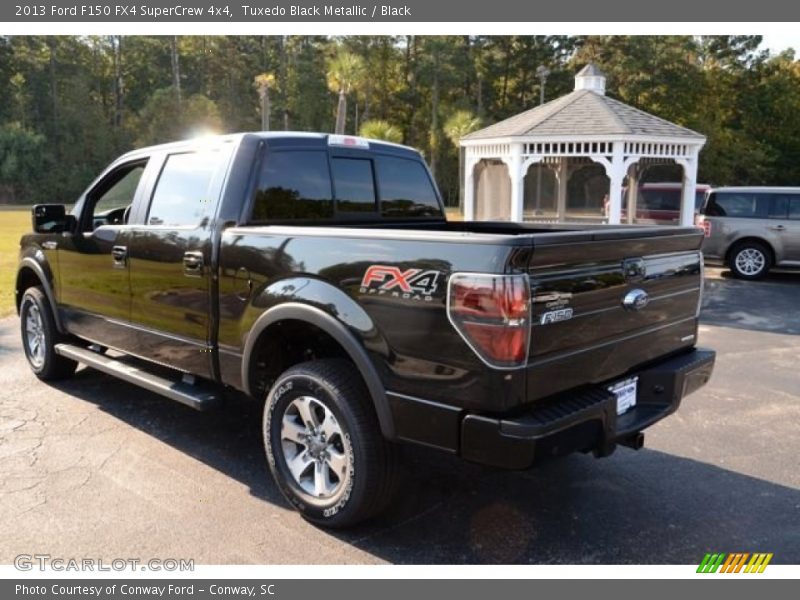 Tuxedo Black Metallic / Black 2013 Ford F150 FX4 SuperCrew 4x4