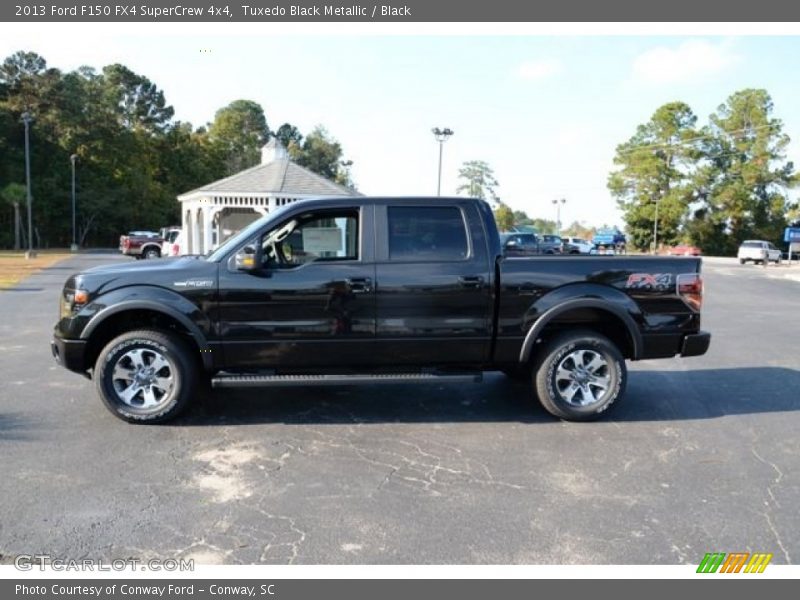 Tuxedo Black Metallic / Black 2013 Ford F150 FX4 SuperCrew 4x4