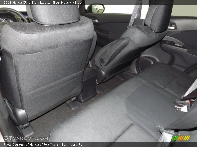 Alabaster Silver Metallic / Black 2013 Honda CR-V EX