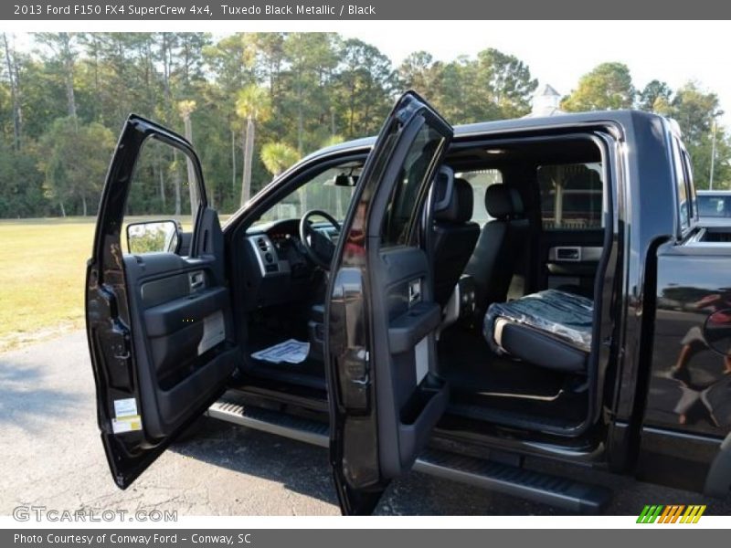 Tuxedo Black Metallic / Black 2013 Ford F150 FX4 SuperCrew 4x4