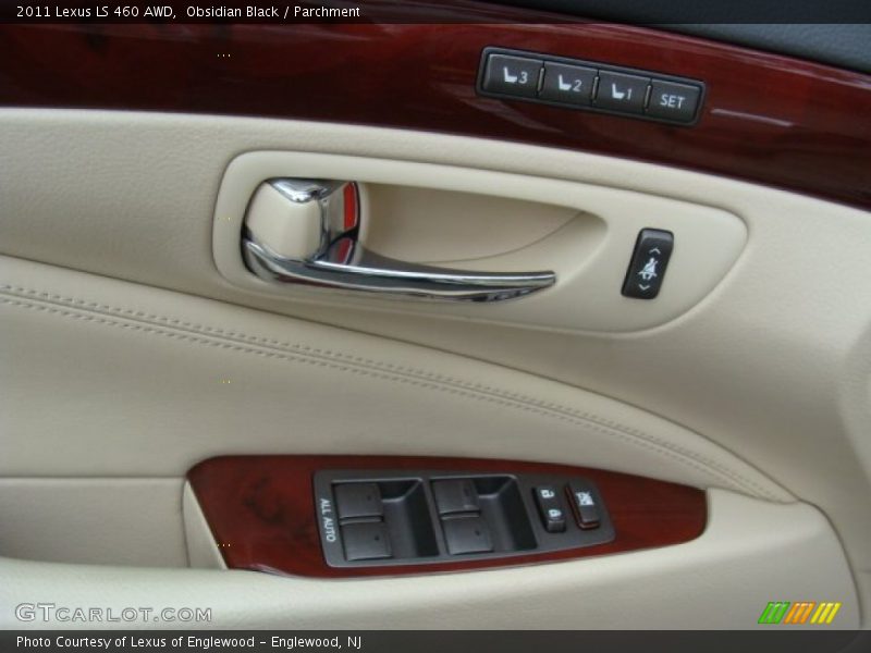 Obsidian Black / Parchment 2011 Lexus LS 460 AWD