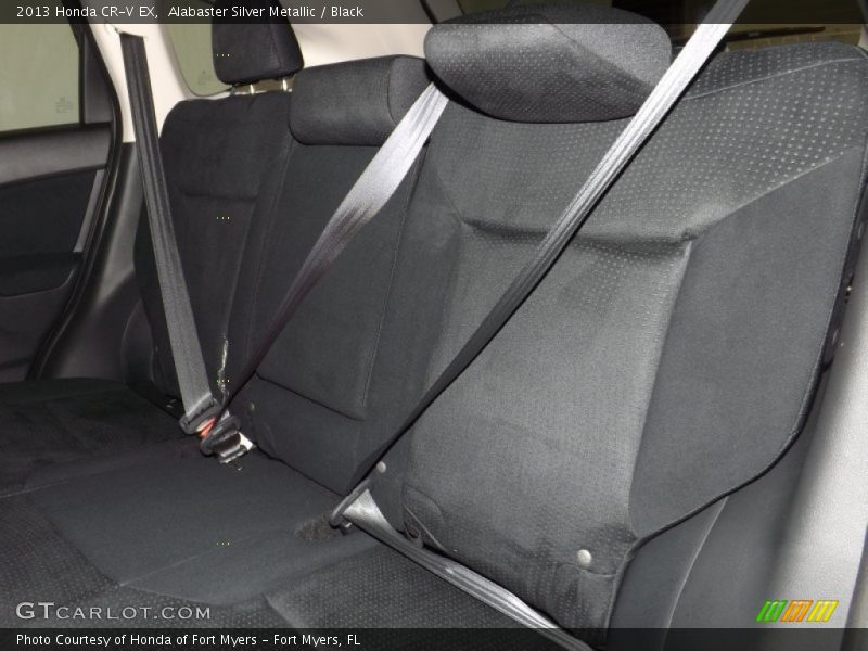 Alabaster Silver Metallic / Black 2013 Honda CR-V EX