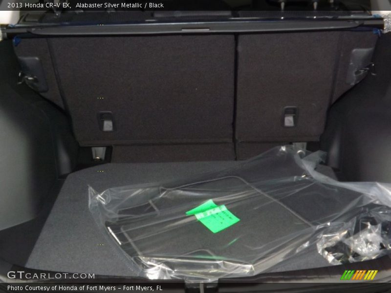 Alabaster Silver Metallic / Black 2013 Honda CR-V EX
