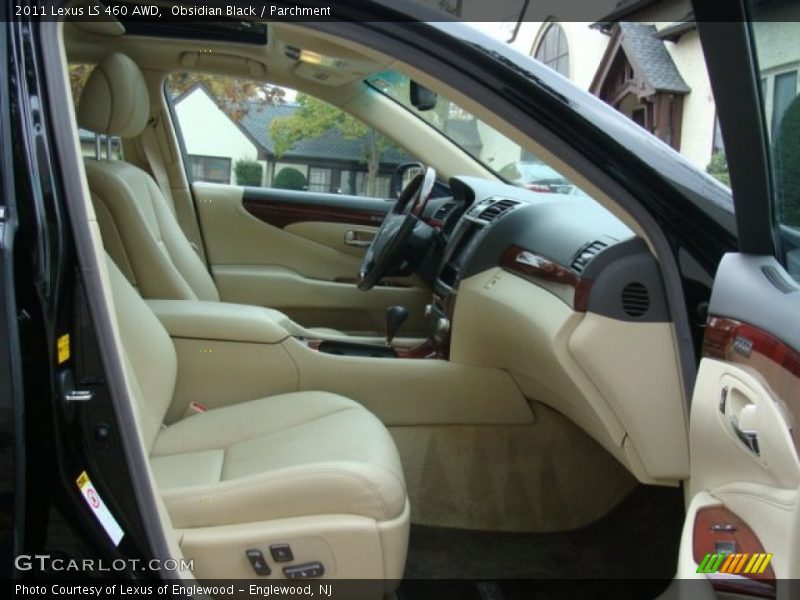 Obsidian Black / Parchment 2011 Lexus LS 460 AWD