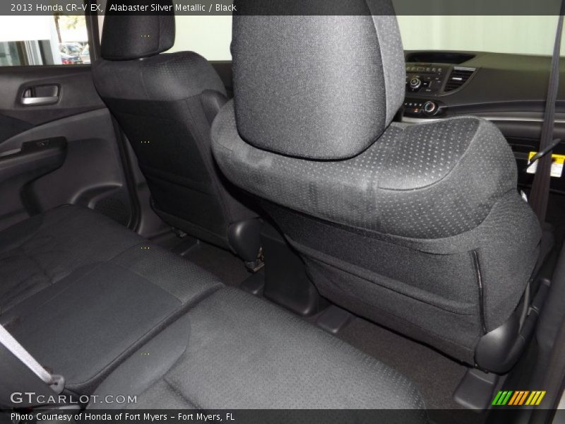 Alabaster Silver Metallic / Black 2013 Honda CR-V EX