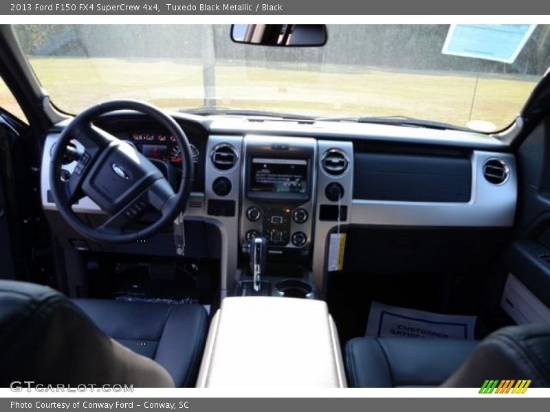 Tuxedo Black Metallic / Black 2013 Ford F150 FX4 SuperCrew 4x4