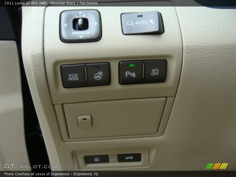 Obsidian Black / Parchment 2011 Lexus LS 460 AWD