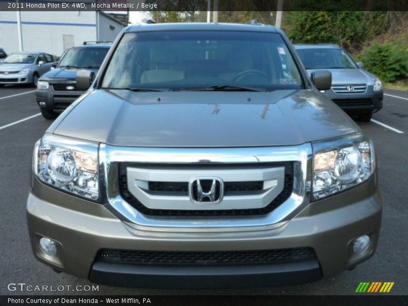 Mocha Metallic / Beige 2011 Honda Pilot EX 4WD