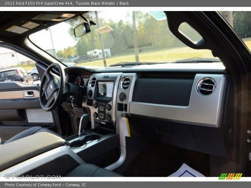 Tuxedo Black Metallic / Black 2013 Ford F150 FX4 SuperCrew 4x4