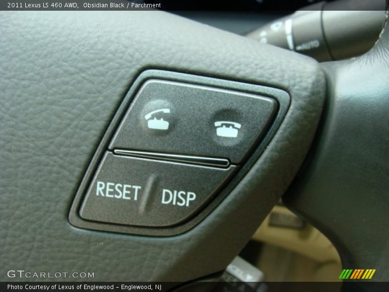 Obsidian Black / Parchment 2011 Lexus LS 460 AWD