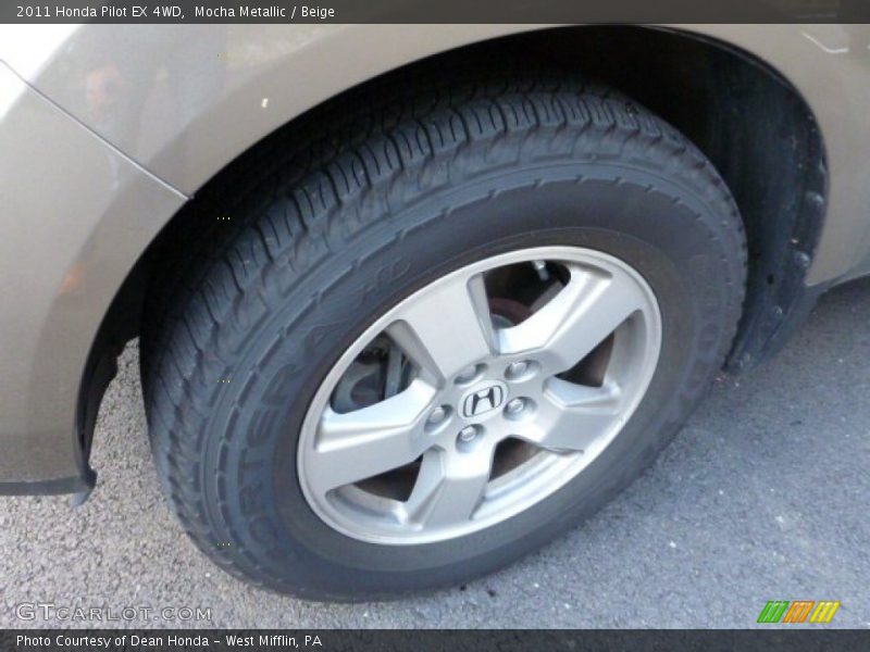 Mocha Metallic / Beige 2011 Honda Pilot EX 4WD