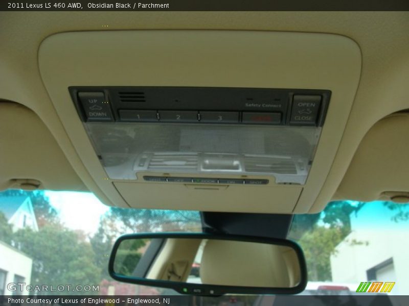 Obsidian Black / Parchment 2011 Lexus LS 460 AWD