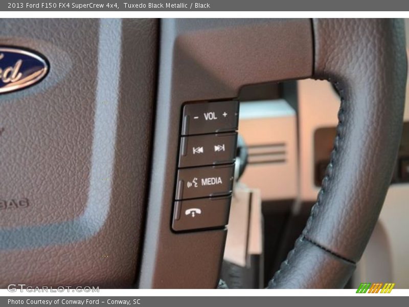 Tuxedo Black Metallic / Black 2013 Ford F150 FX4 SuperCrew 4x4