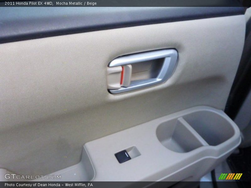 Mocha Metallic / Beige 2011 Honda Pilot EX 4WD