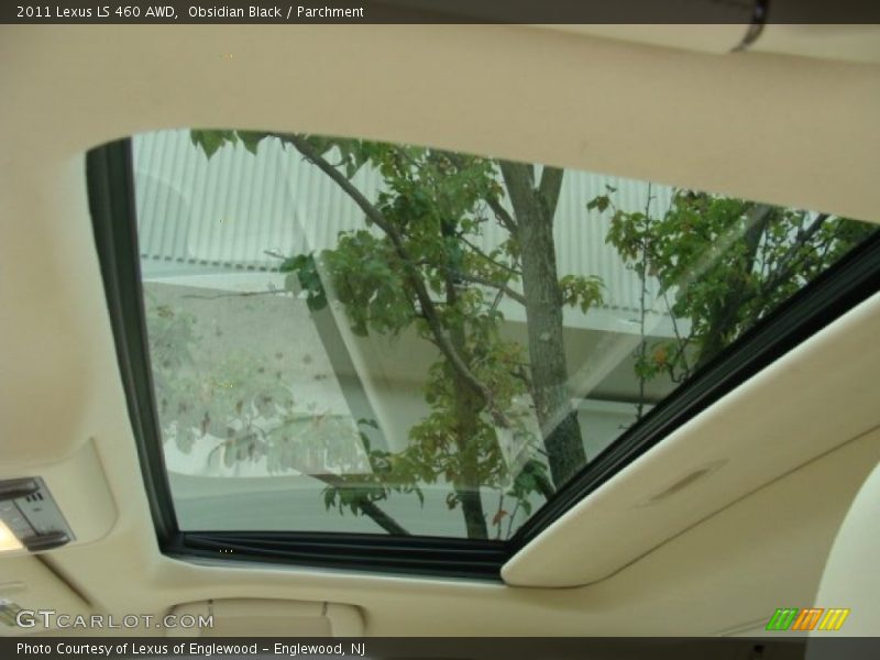 Obsidian Black / Parchment 2011 Lexus LS 460 AWD