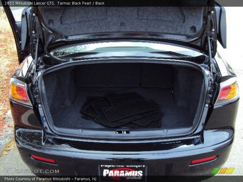 Tarmac Black Pearl / Black 2011 Mitsubishi Lancer GTS