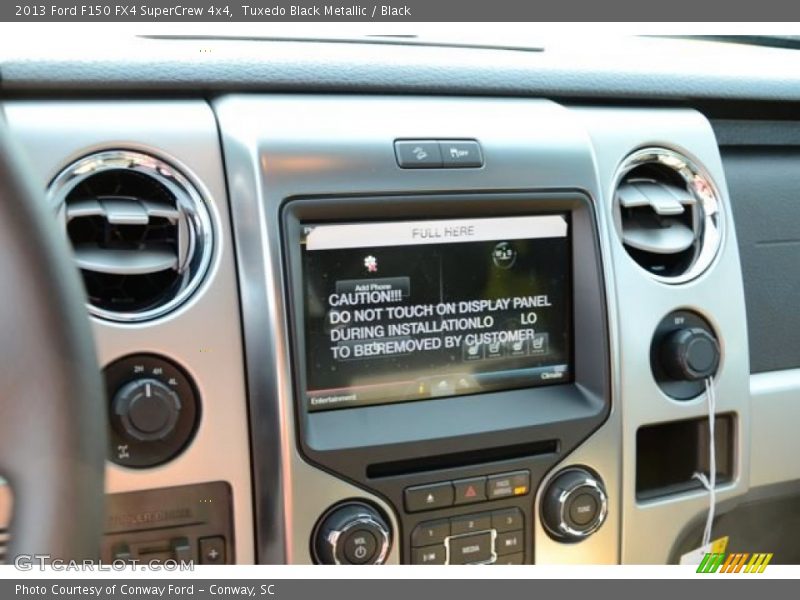 Tuxedo Black Metallic / Black 2013 Ford F150 FX4 SuperCrew 4x4