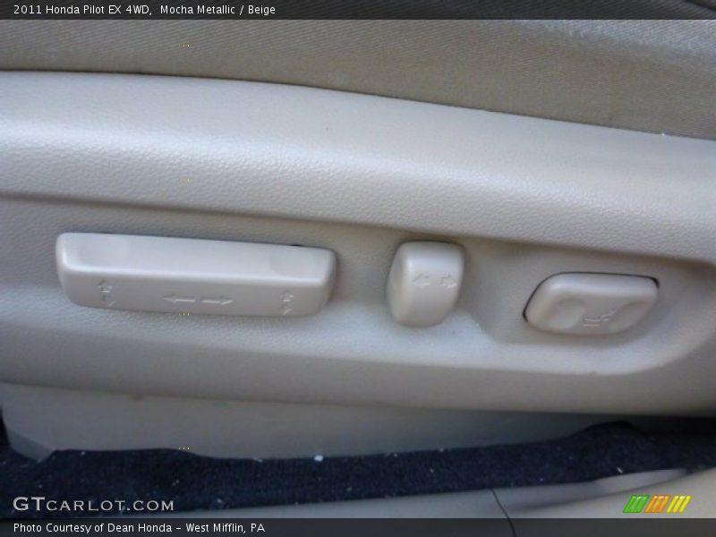 Mocha Metallic / Beige 2011 Honda Pilot EX 4WD