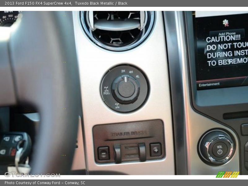 Tuxedo Black Metallic / Black 2013 Ford F150 FX4 SuperCrew 4x4