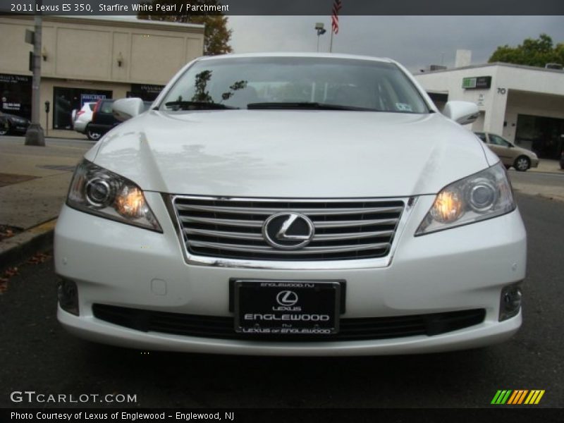 Starfire White Pearl / Parchment 2011 Lexus ES 350